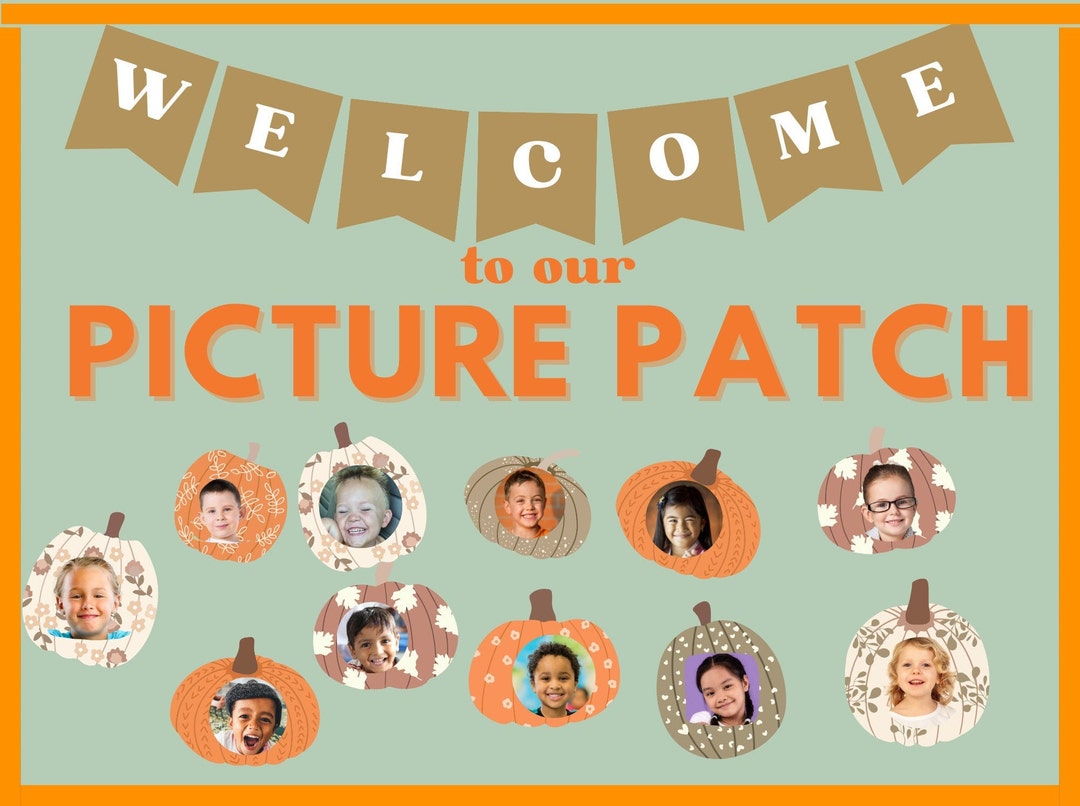 Picture Patch Bulletin Board Kit; Digital Bulletin Board, Border ...