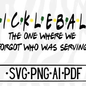 Clipart de Pickleball, Pickleball svg, cadeaux de Pickleball, décalque de pickleball, bijoux, chemises, autocollants, t-shirt, débardeur, poussin, fichier numérique