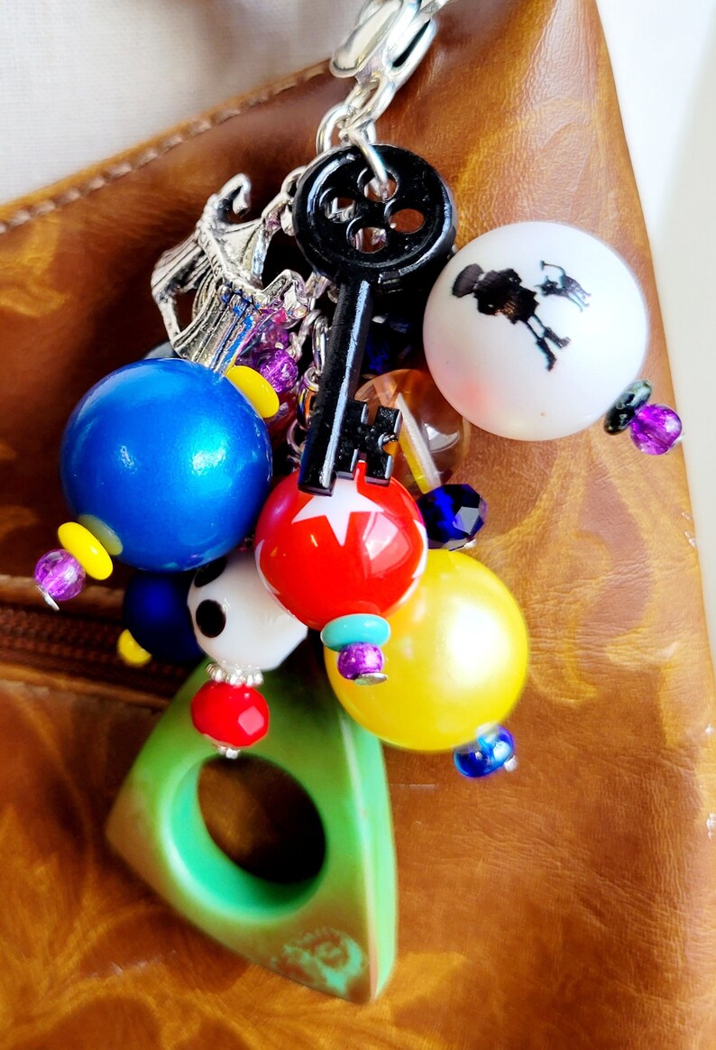 Coraline Inspired Halloween Beaded Purse Charm Tote Bag Etsy