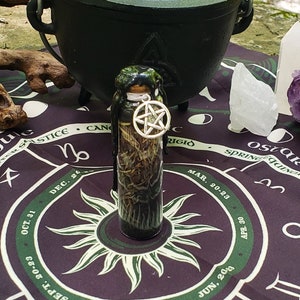 Protection Spell Jar Banishing Cleansing Warding Witch Bottle Ritual Spell Apothecary Witchcraft Spiritual Tool Curiosity image 7