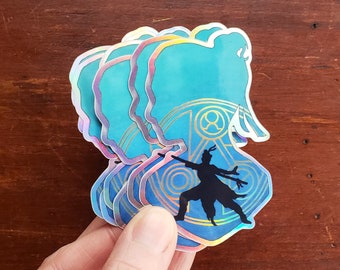 Beauregard Critical Role Sticker: Holographic Vinyl, Art Print