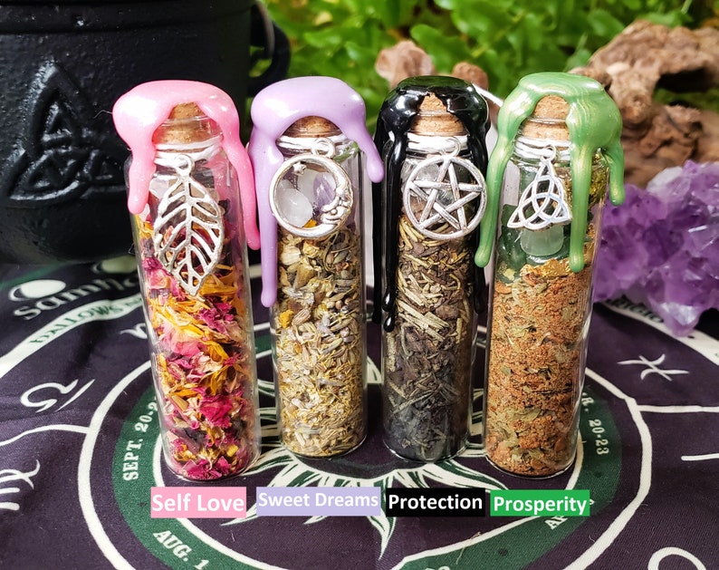 Protection Spell Jar Banishing Cleansing Warding Witch Bottle Ritual Spell Apothecary Witchcraft Spiritual Tool Curiosity image 8