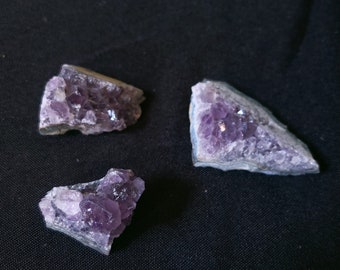 Tiny Amethyst Clusters | Natural Raw Crystals | Geode | Purple Gemstone