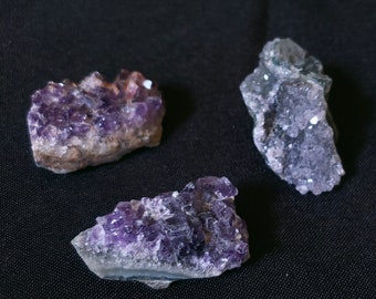 Small Amethyst Clusters | Natural Raw Crystals | Geode | Purple Gemstone