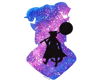 Jester Critical Role Art Print: Original Watercolor Giclée