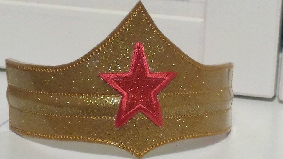 Childs Super Hero Head Dress and Cuffs | Etsy