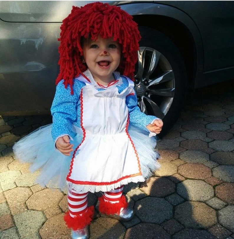 Raggedy Ann Costume Raggedy Ann tutu costume Infant Baby | Etsy