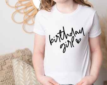 Geburtstag Mädchen Shirt, 10. Geburtstag Shirt für Mädchen, 9. Geburtstag Shirt für Mädchen, 8. Geburtstag Shirt für Mädchen, 7. Geburtstag Shirt für Mädchen