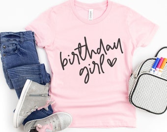 Geburtstag Mädchen Shirt, 10. Geburtstag Shirt für Mädchen, 9. Geburtstag Shirt für Mädchen, 8. Geburtstag Shirt für Mädchen, 7. Geburtstag Shirt für Mädchen