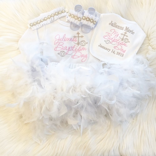 After Baptism Outfit Baby Girl After Christening Outfit Etsy
