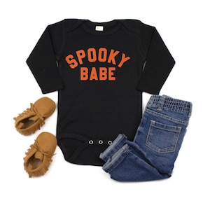 Halloween Onesie,Spooky Babe Halloween Onesie,1st Halloween Onesie,Baby First Halloween Girl,Newborn Halloween Onesie,Boo Halloween