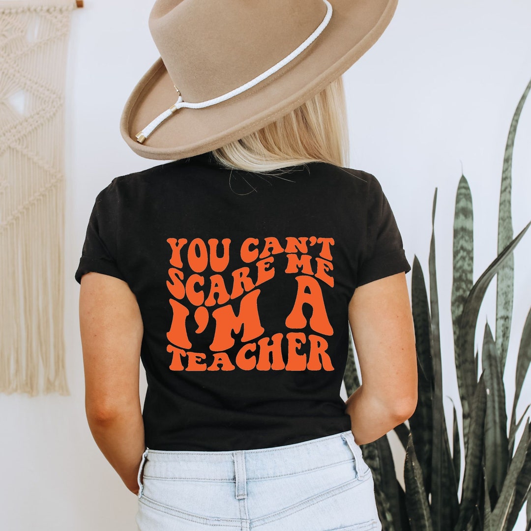 Funny Teachers Halloween Shirt Halloween Shirt Teacher - Etsy