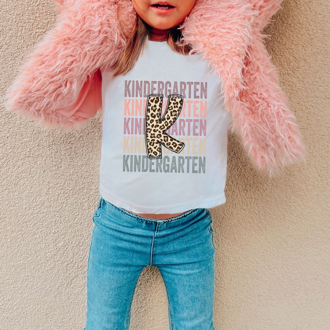 First Day Of Kindergarten Shirt For Girls First Day Of School Shirt First day of kindergarten shirt for girls first day of school shirt