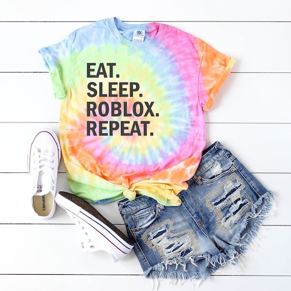 Eat Sleep Roblox Repeat Shirtroblox Shirtroblox Birthday Etsy - eat sleep roblox etsy