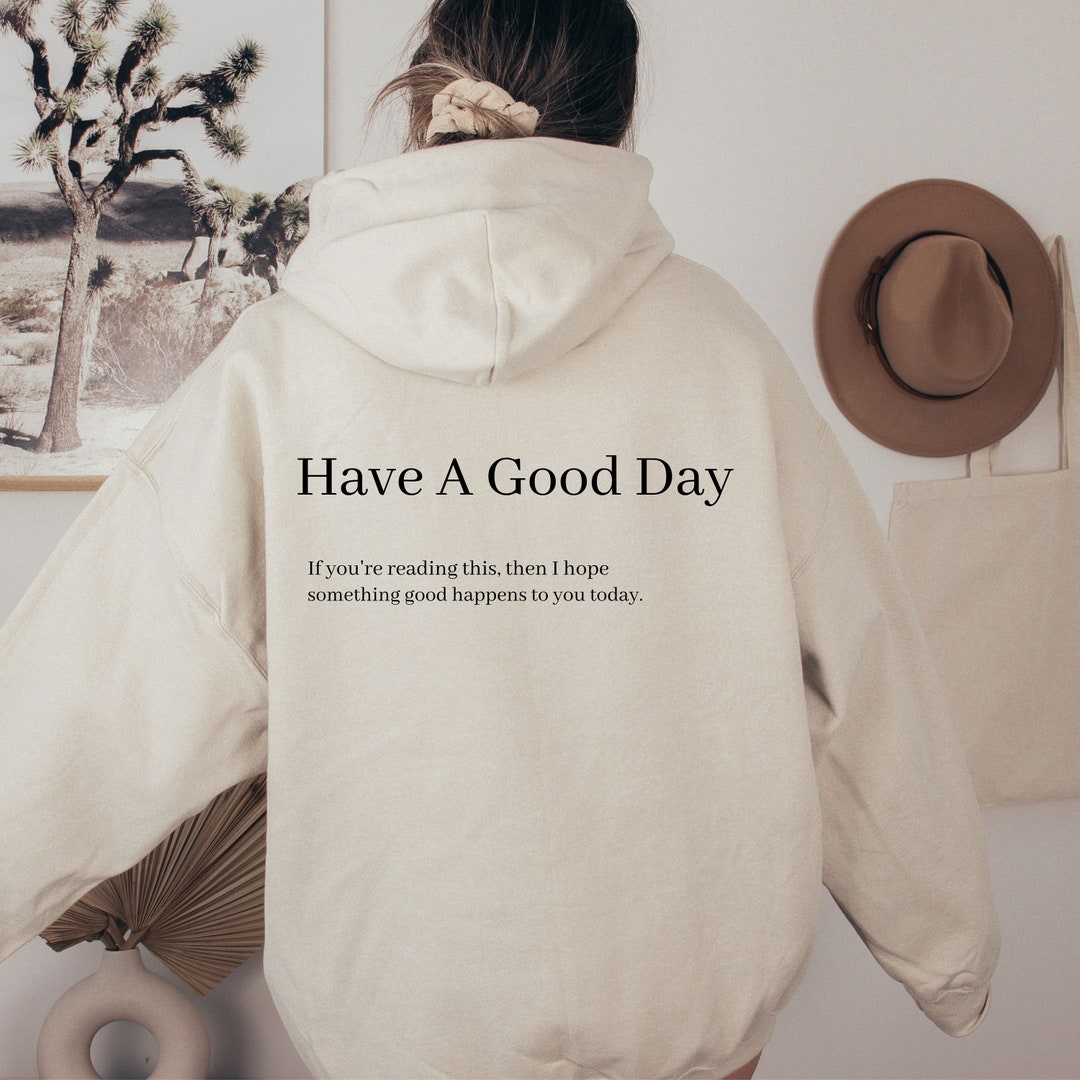 Feel Good Preppy Inspirational Crewneck Sweatshirt main image 1