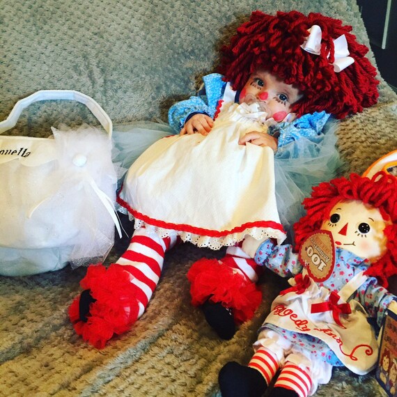 raggedy ann doll baby costume