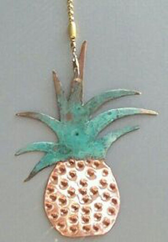 Pineapple Fan Chain Decor Free Shipping Etsy