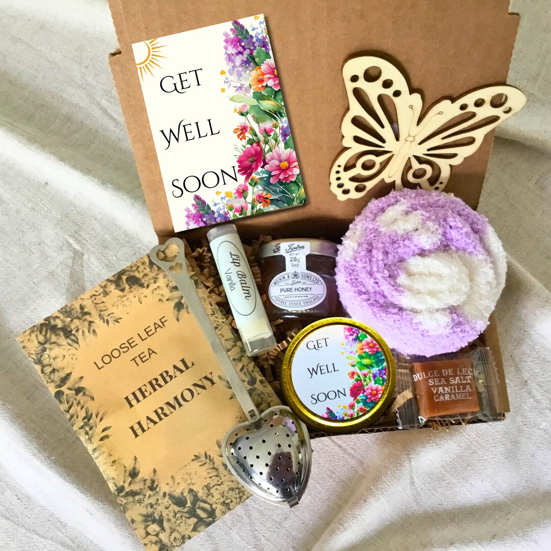 Get Well Soon Care Package for Women, Surgery Recovery, Surgery Gift ...