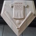 Kayla Stevens reviewed Personalized Home Plate Baseball/Softball V Carved Wooden Sign