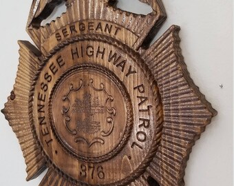 State Troopers Movie Highway Patrol Logo Iron On Patch