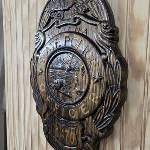 Indiana State Trooper Badge - Etsy