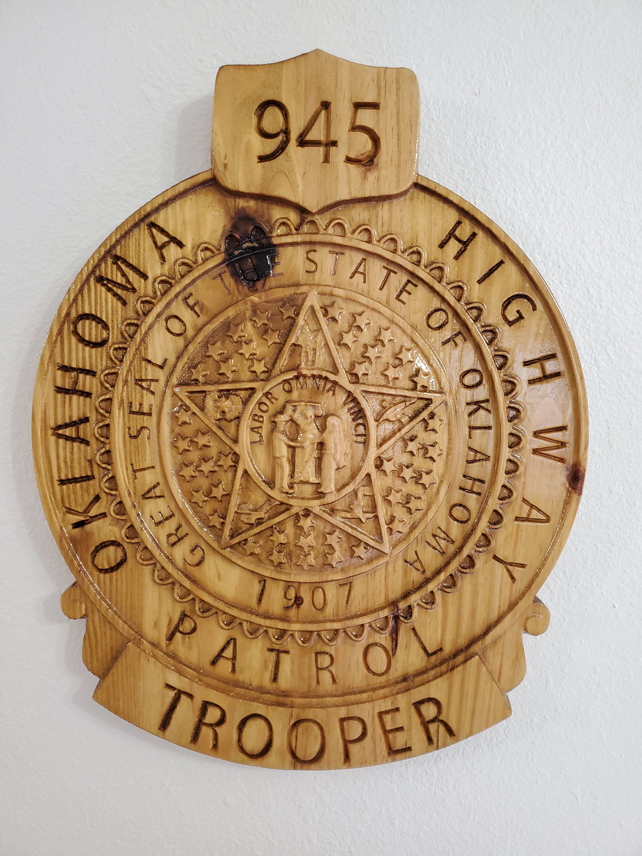 NEW Improved Design Custom Oklahoma Highway Patrol Trooper - Etsy
