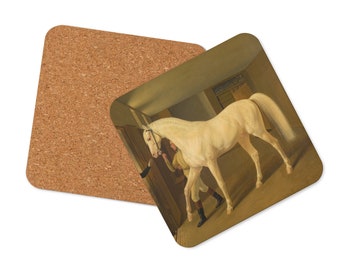 Equestrian Home Cork-back coaster