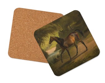 Equestrian Home Kork-Untersetzer