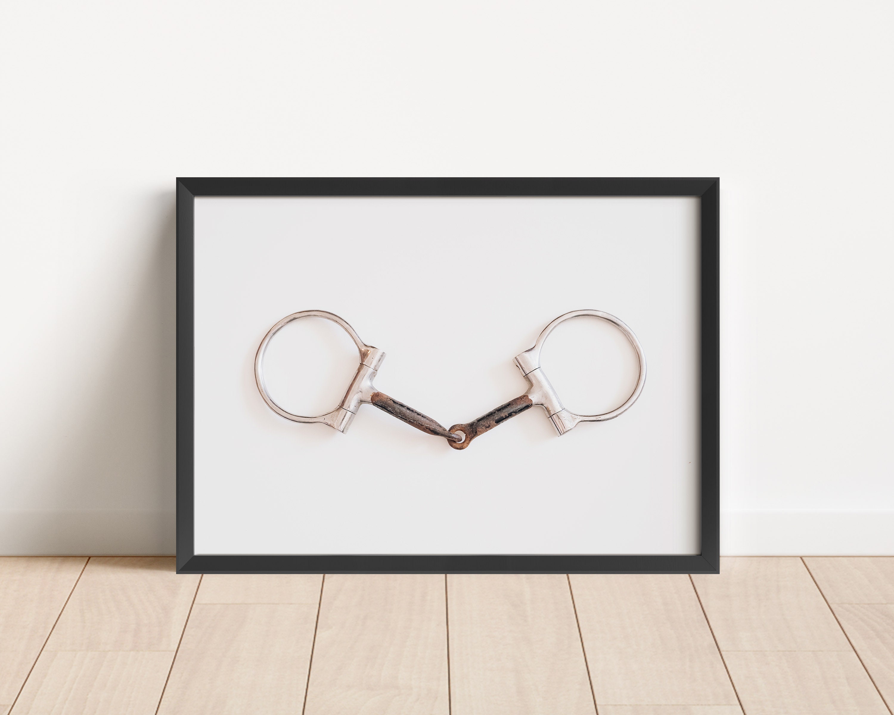 Western Snaffle Bit Photograph: Equestrian Home Decor Art Print