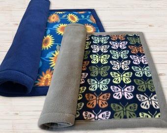 Fleece dog mat | Absorbent crate mat | Puppy pee pad | Pet kennel fleece | Puppy fleece | Dog bedding | Dog travel mat | Dog lover gift