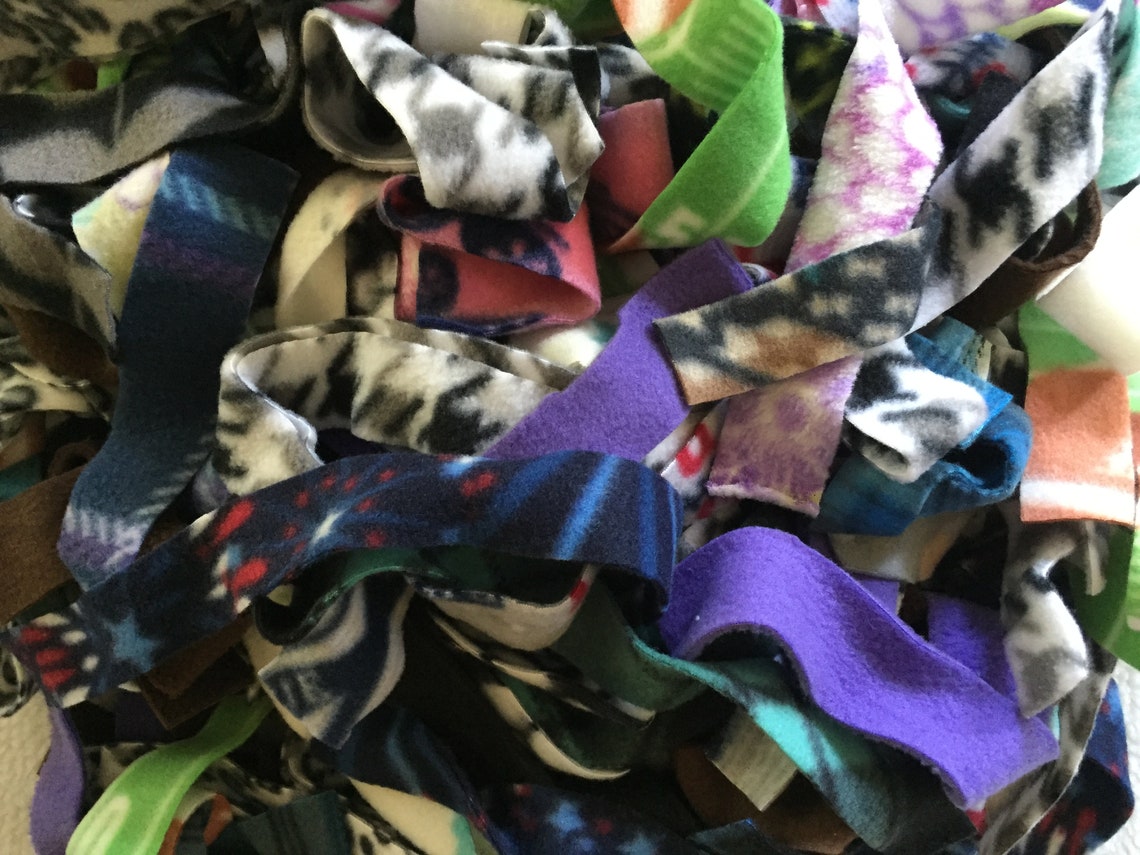 Fleece Strips Nesting Strips Fleece Scraps Burrowing Etsy