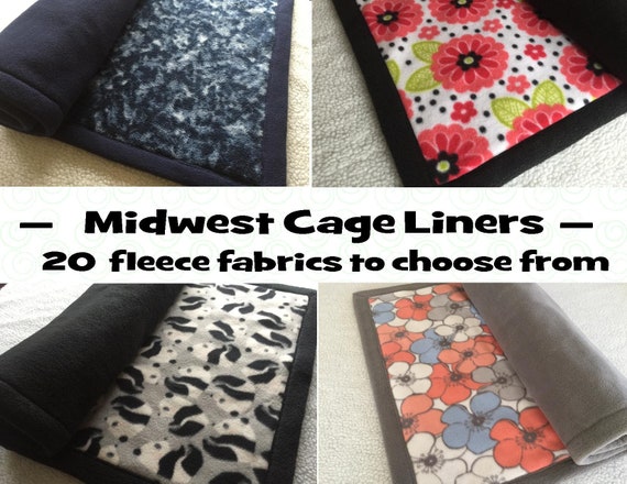 midwest fleece cage liner