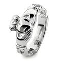 Unisex Sterling Silver UUS-6341 Claddagh Ring