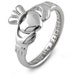 Claddagh Ring Sterling Silver SL-SL92. Made in IRELAND. Ships from Colorado, USA! 