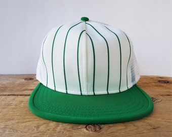 pinstripe baseball hat