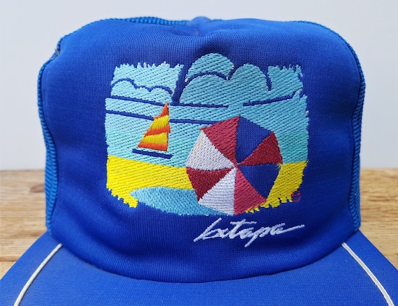 Buy Vintage 80s IXTAPA Mexico Trucker Hat Original ABO Cachuchas