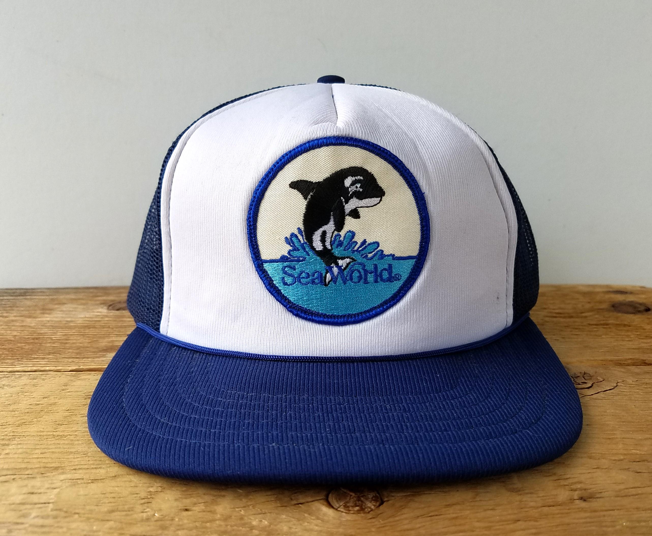 Casquette Snapback Vintage Sea World Shamu San Diego Années 80 - Neuf Sans étiquette