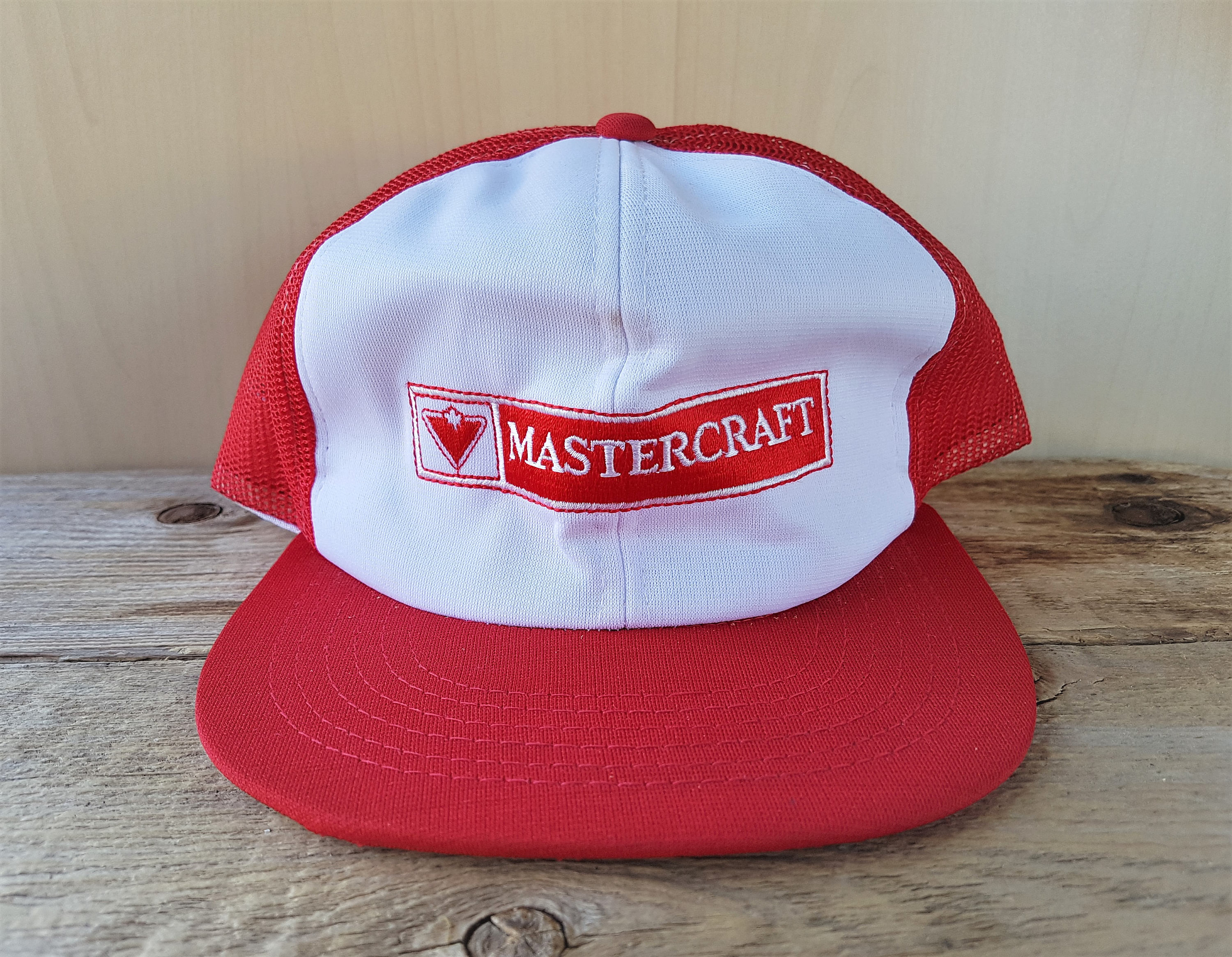 Canadian Tire MASTERCRAFT Promo Hat Original Vintage 80s Red Etsy