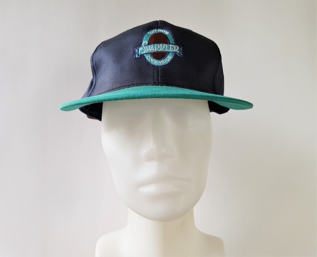 Sun Rype Merch Vintage 90s Sun-rype SPARKLER Cocktails Strapback Hat 2 Tone Cotton ...