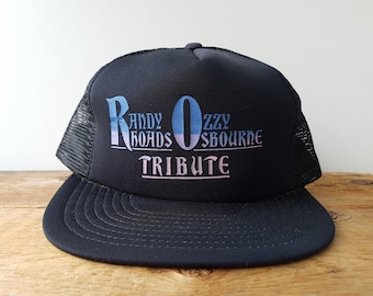 ozzy osbourne trucker hat