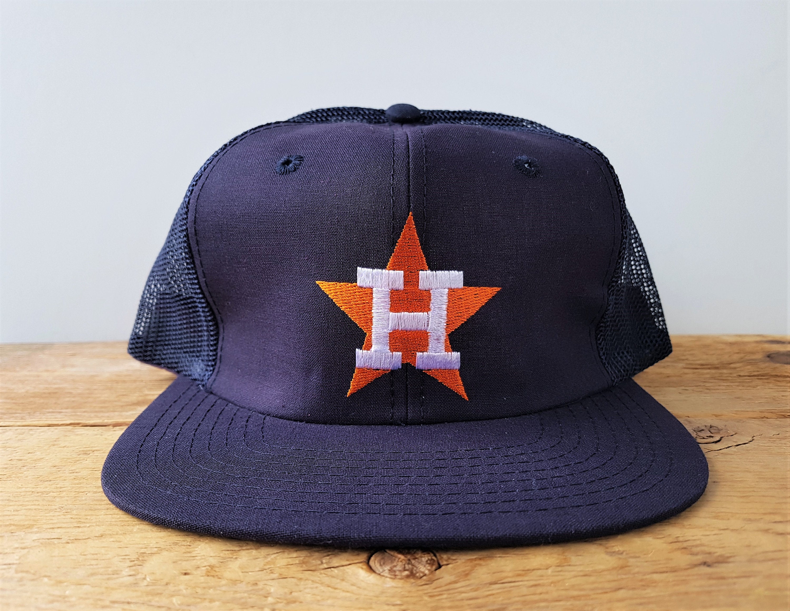 Houston Astros American Needle Flat Bill Baseball Hat Old School
