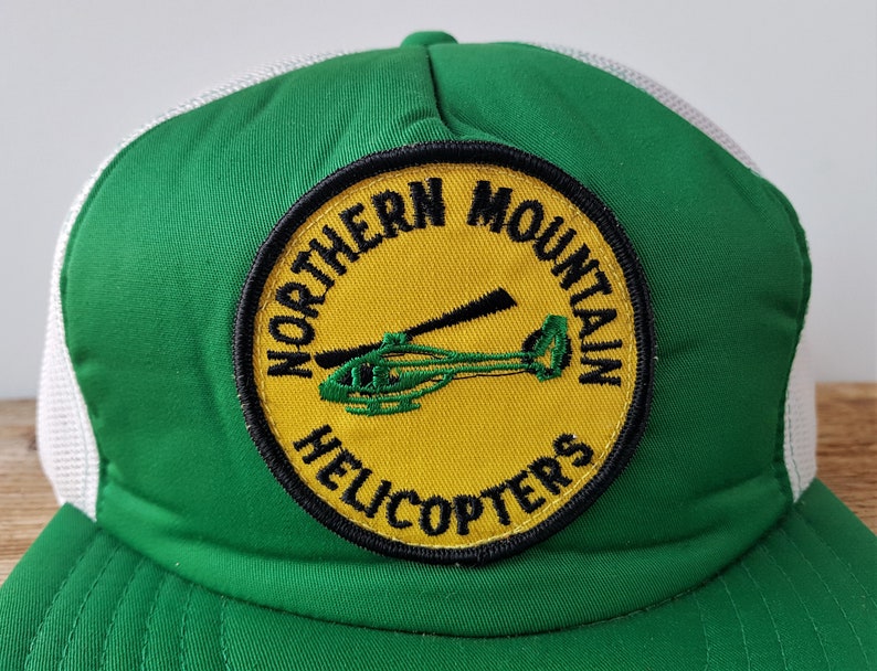 Vintage 1980s NORTHERN MOUNTAIN Helicopters Trucker Hat Etsy