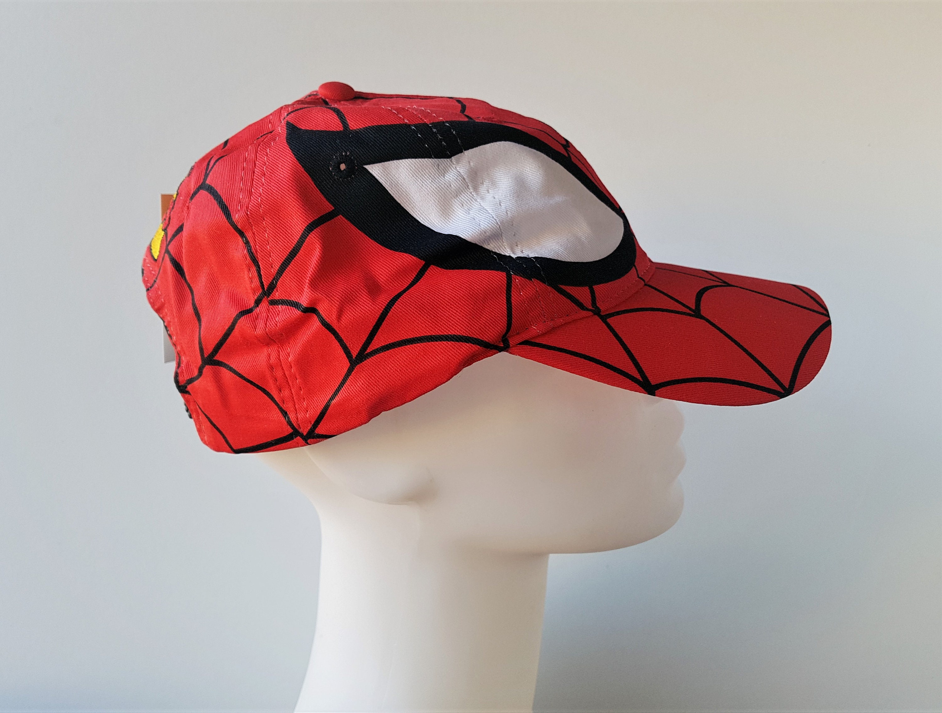Vintage 90s SPIDERMAN Adult Adjustable Snapback Hat Marvel - Etsy