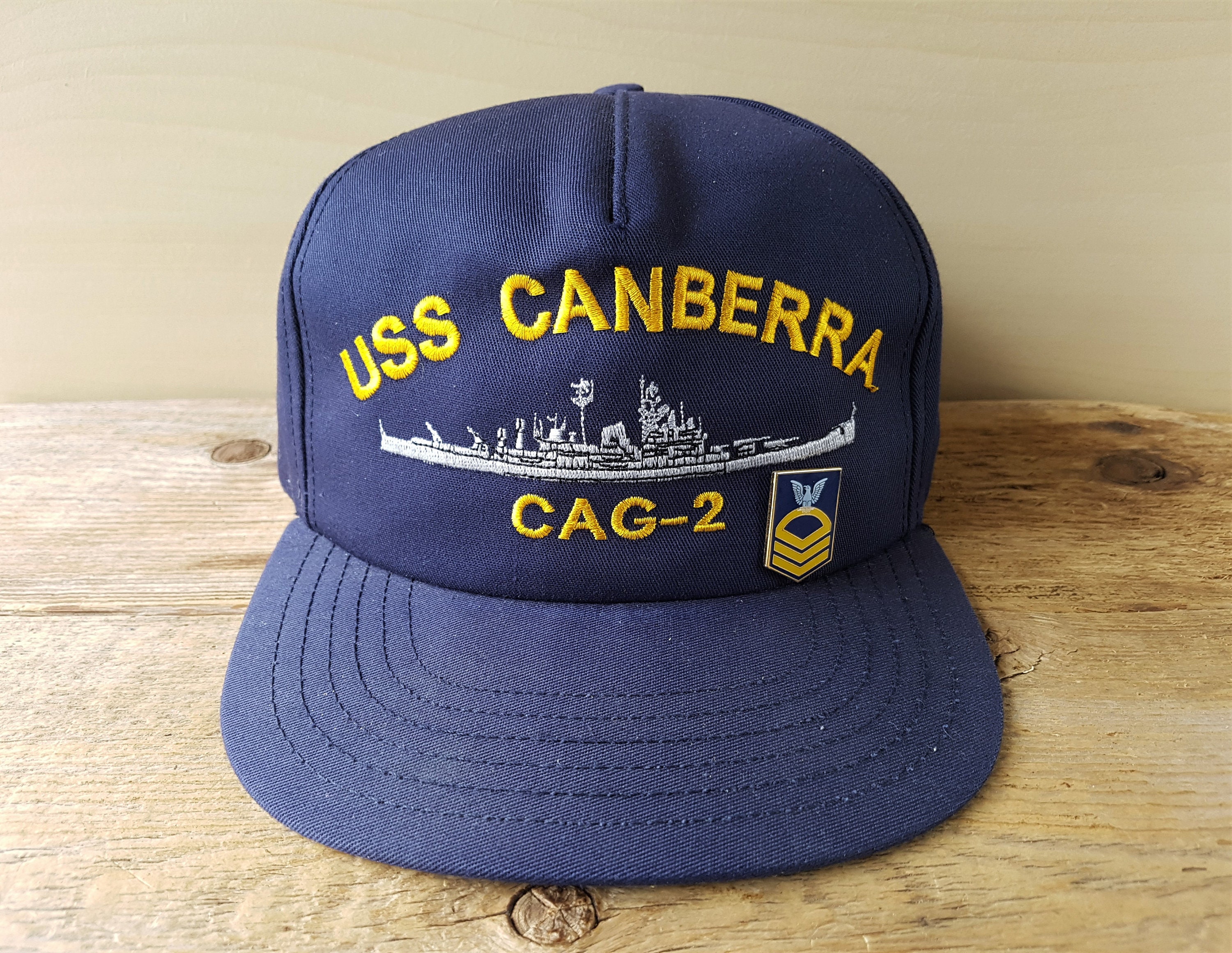 Vintage USS Canberra CAG-2 U.S. Navy Guided Missile Cruiser