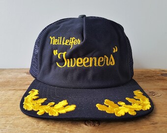 Neil Leifer "TWEENERS" Rare Vintage 80s Movie Director Hat for Film TRADING HEARTS Snapback Trucker Baseball Cap Promo New Era Ballcap