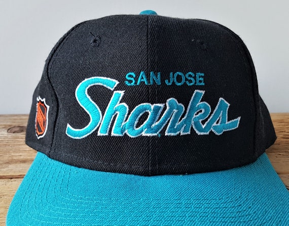 Vintage 90s San Jose SHARKS Sports Specialties Pr… - image 8