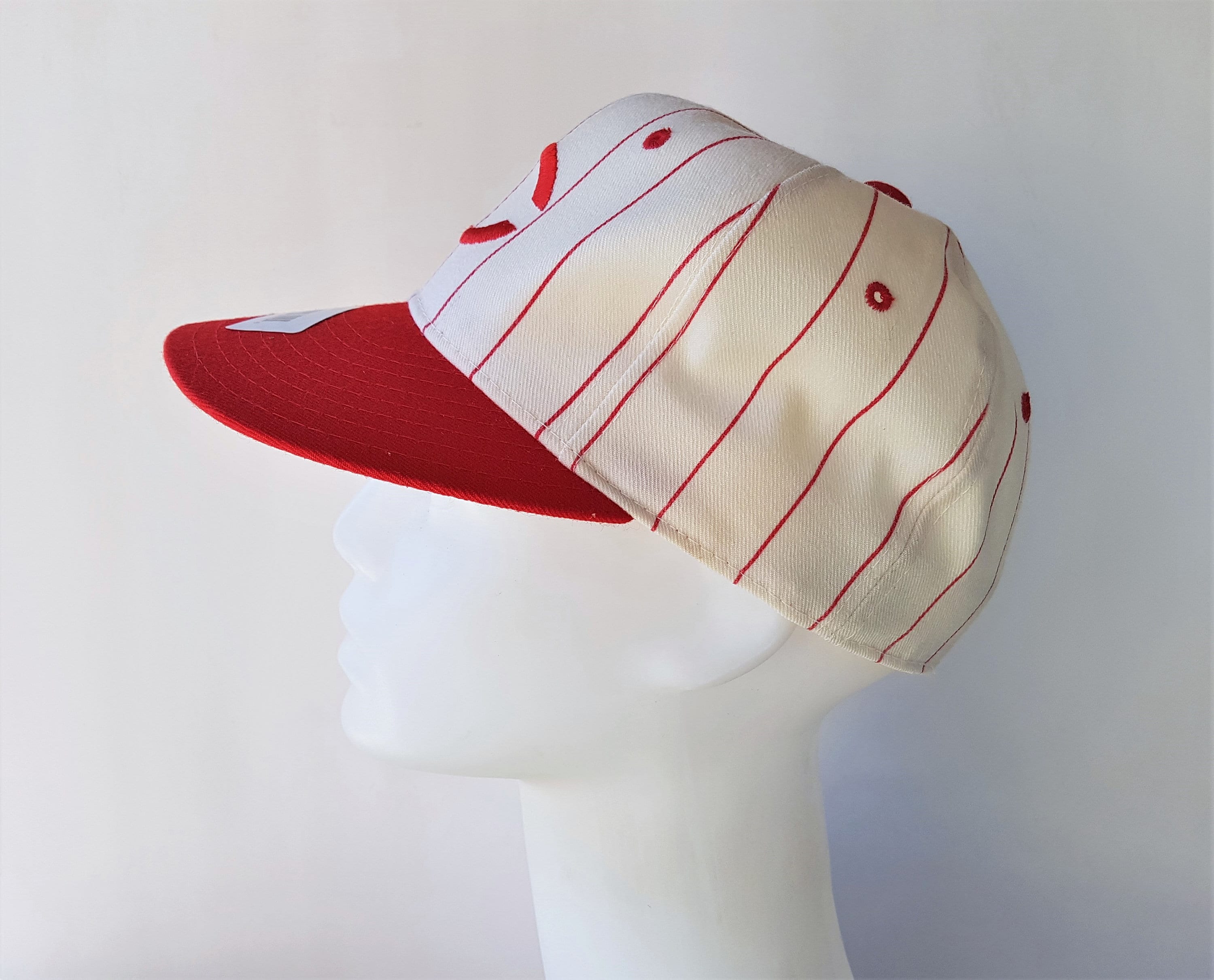 Vintage Cincinnati Reds New Era Diamond Collection 5950 Deadstock Hat Made in USA Size 6 5/8 MLB Pro Model Major League Baseball Cap NOS
