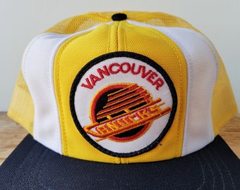 Vancouver Canucks Vintage Cap Adjustable Hat NHL Snapback Sports