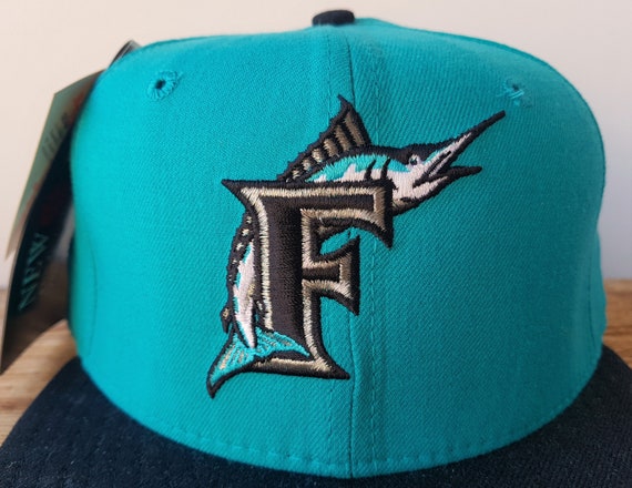 Vintage FLORIDA MARLINS New Era Diamond Collection 5950 Deadstock Hat Made  in USA Size 7 Mlb Pro Model Major League Fitted Baseball Cap Nos -   Israel