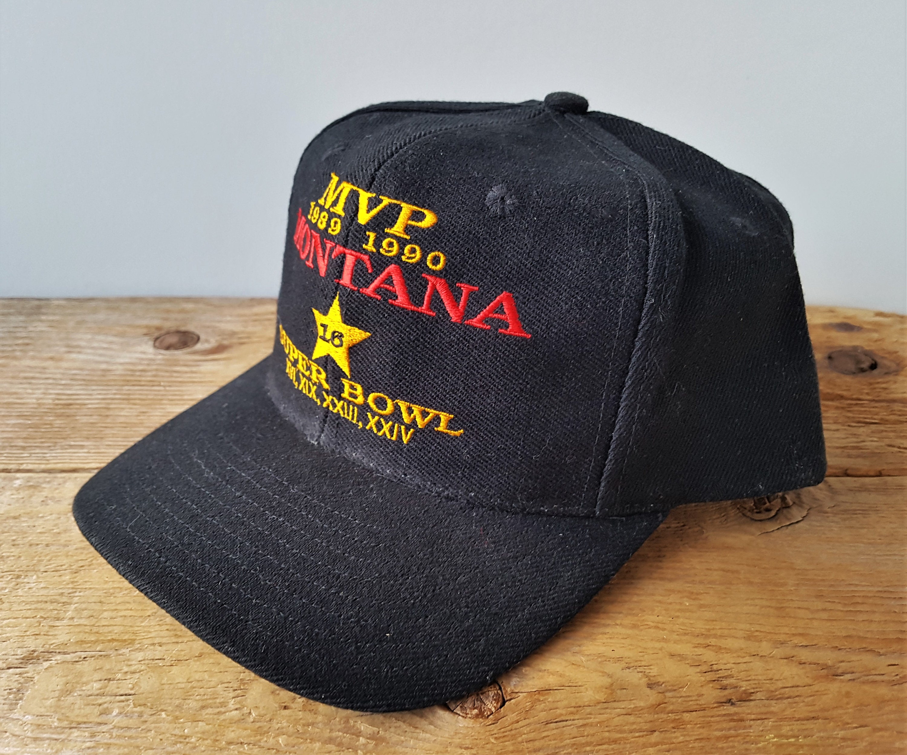 90s DEADSTOCK JO MONTANA MVP CAP ジョーモンタナ-